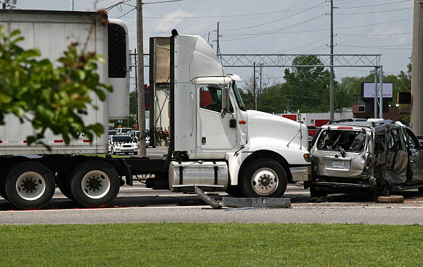 big rig T-boned the other vehicle